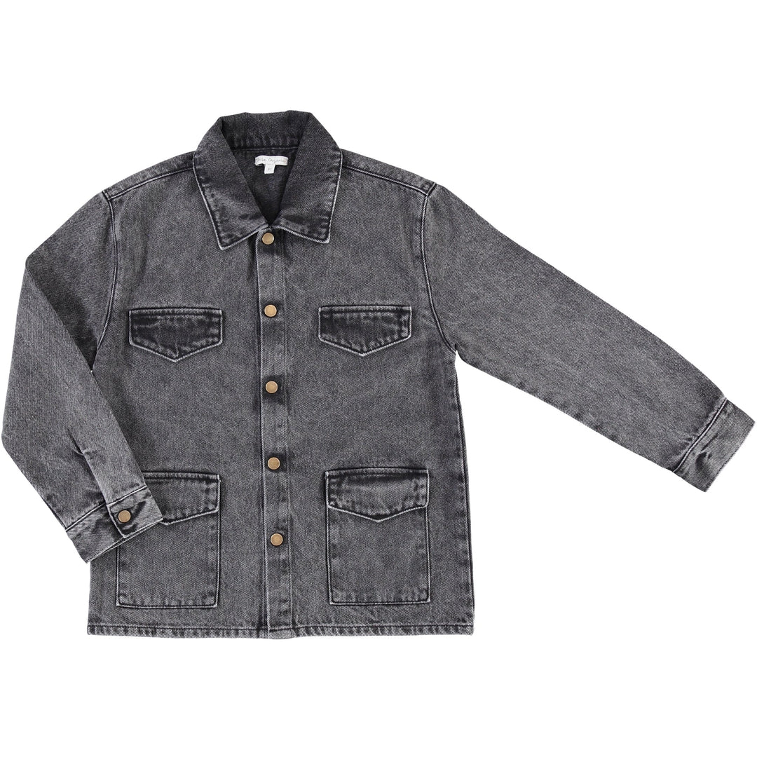 Fallon Denim Jacket - Wash Ash