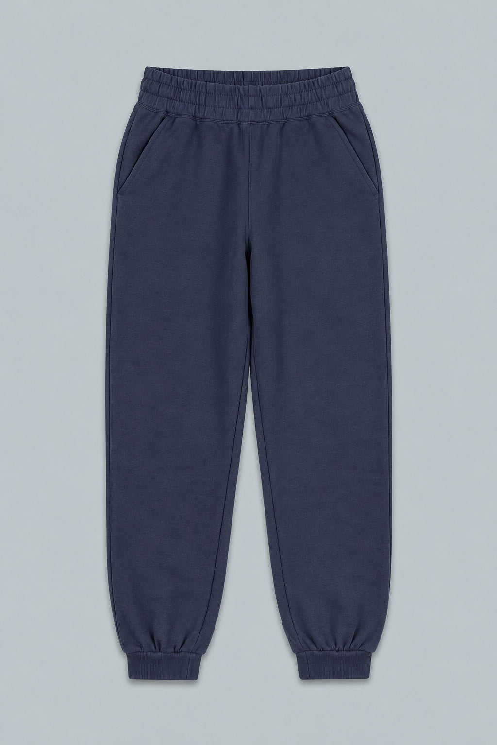 Classic Joggers With Cuffs - Navy