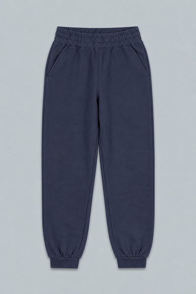 Classic Joggers With Cuffs - Navy