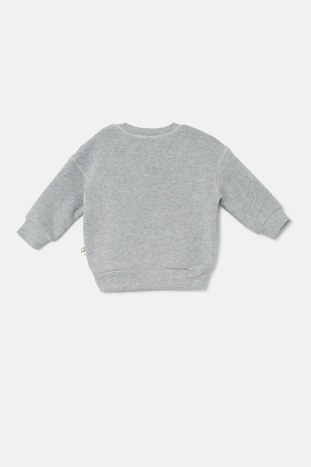 Organic Baby Sweatshirt Monkey - Unique