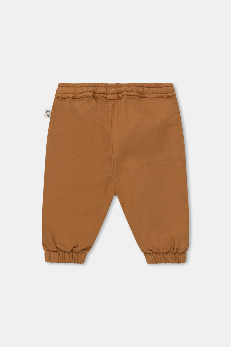 Cotton fleece baby pants - Oil