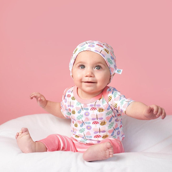 Short Sleeved Onesie - Flutter Friends