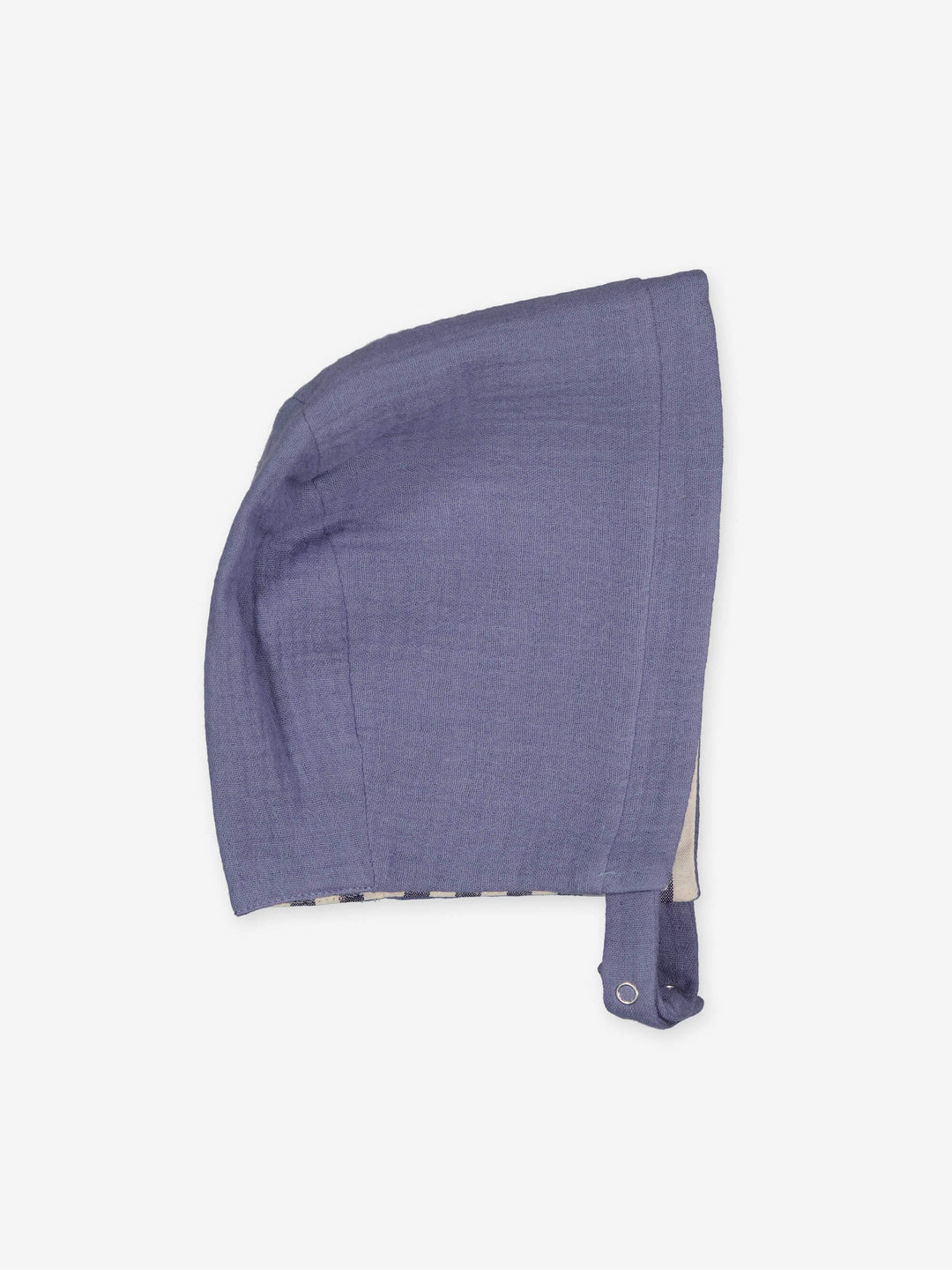 Lupin Organic Reversible Bonnet - Thistle Blue