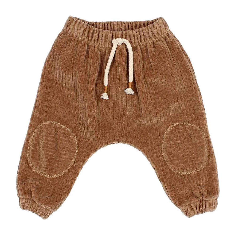 Baby Knit Velour Pants - Muscade Pants Buho 