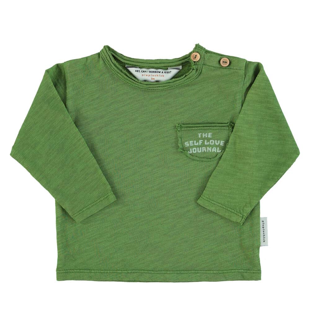 Baby Long Sleeve - Green with Vida Bonita T-Shirts Piupiuchick 