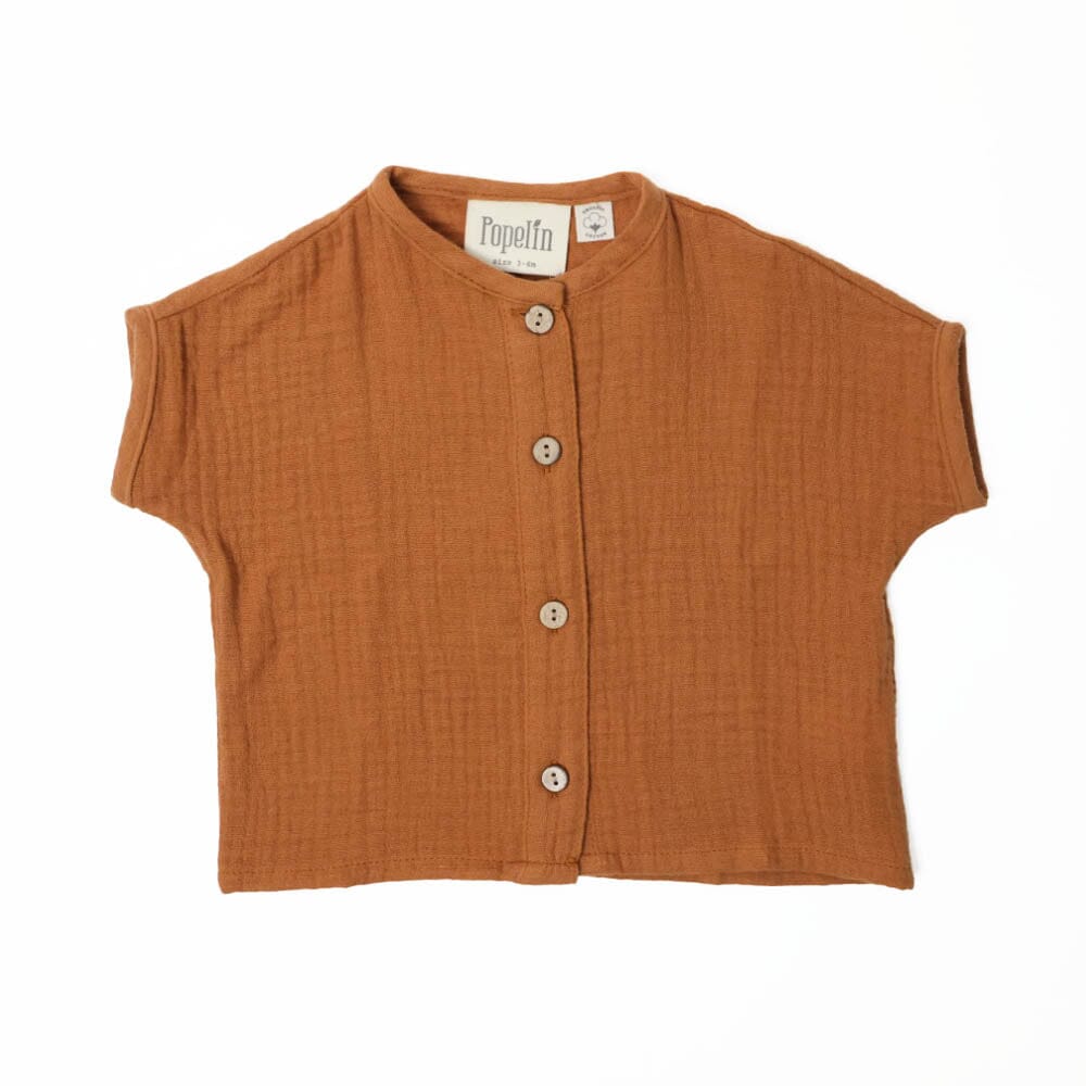 Organic Bambula Shirt - Brown