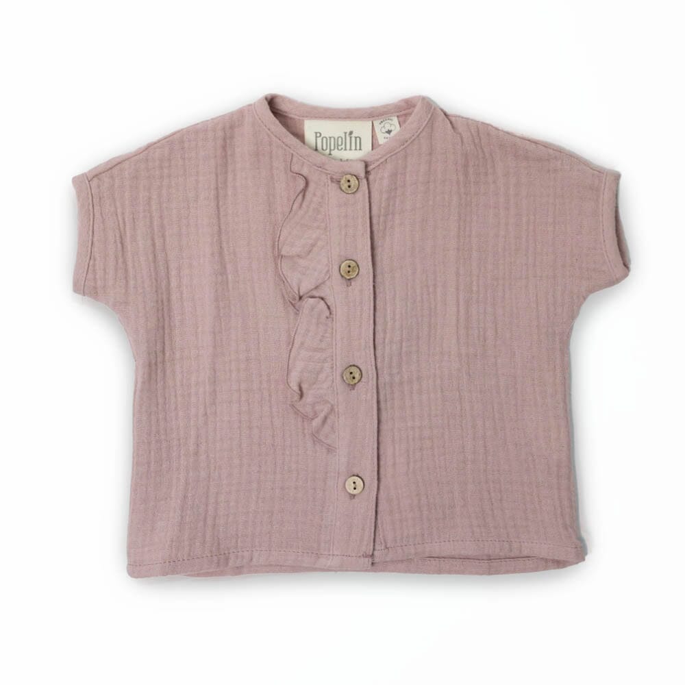 Organic Bambula Shirt - Pink Shirts Popelin 