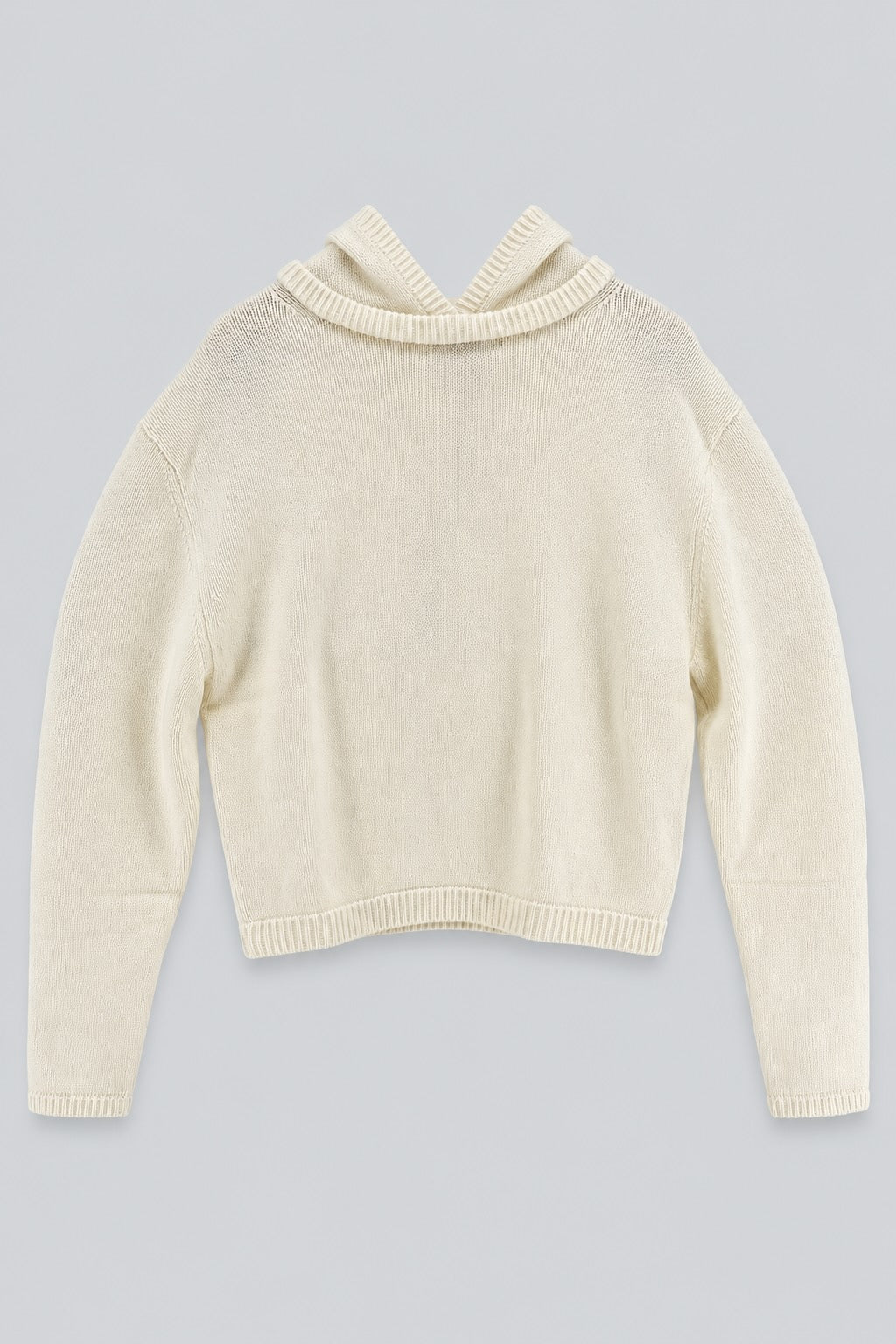 Cashmere Blend Hoodie - Ivory