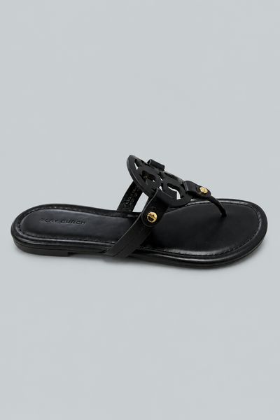 Women's Miller Sandals - Black Leather