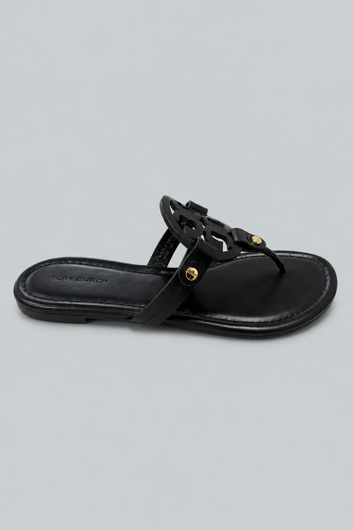 Women's Miller Sandals - Black Leather