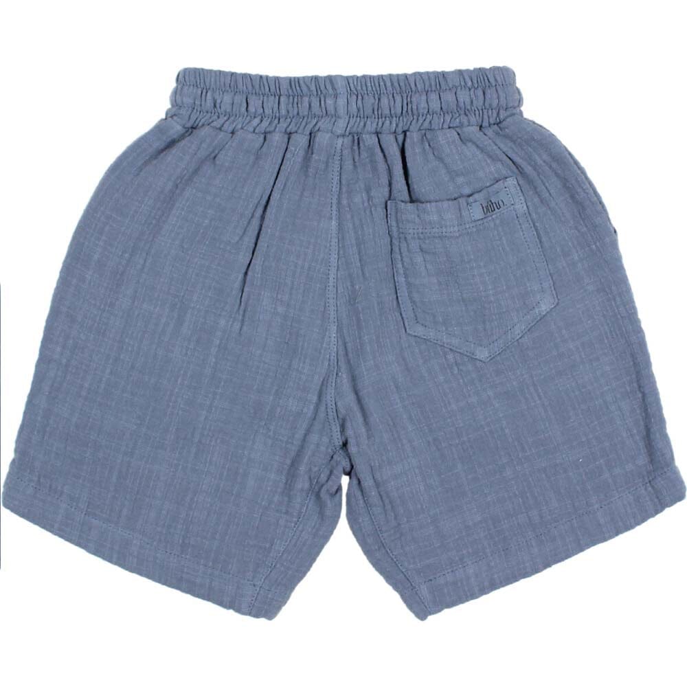 Double Gauze Bermuda - Blue Shorts Buho 