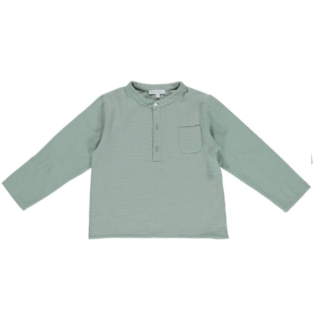 Lou Shirt - Slate Gray Shirts Bebe Organic 