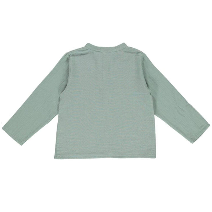 Lou Shirt - Slate Gray Shirts Bebe Organic 