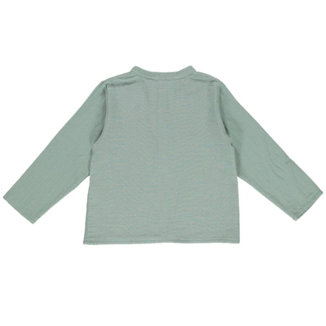 Lou Shirt - Slate Gray Shirts Bebe Organic