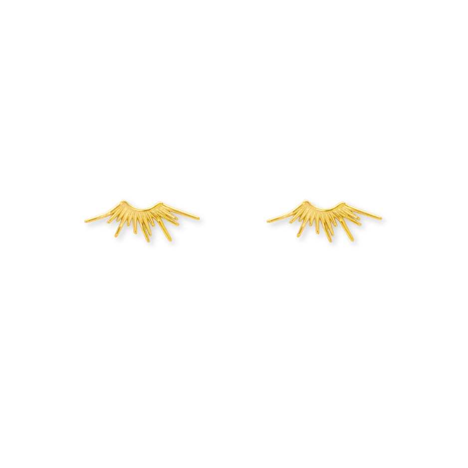 Sun Studs ~ Salty Pendants - 18k Gold