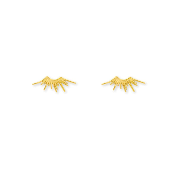 Sun Studs ~ Salty Pendants - 18k Gold