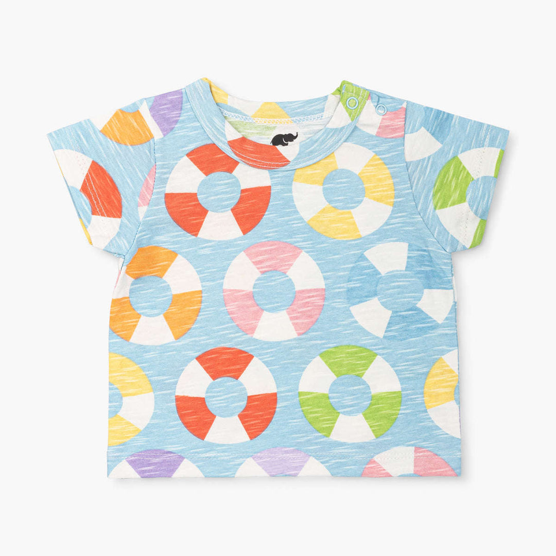 Short Sleeve Crewneck Tee - Cool in the Pool