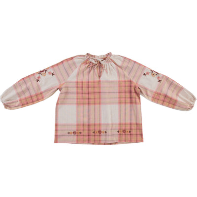 Linda Woman Blouse - Vintage Plaid