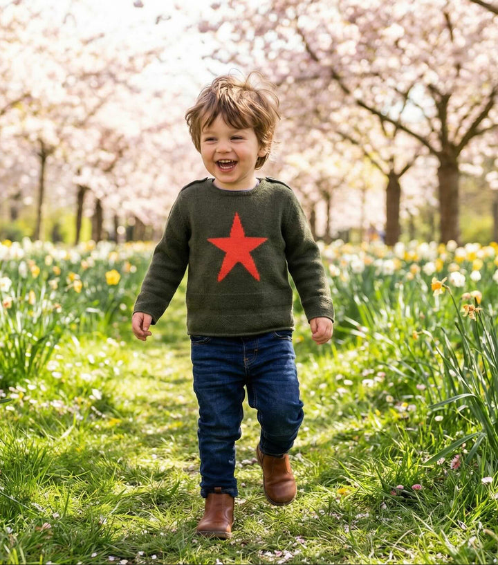 Bleuet Sweater - Olive