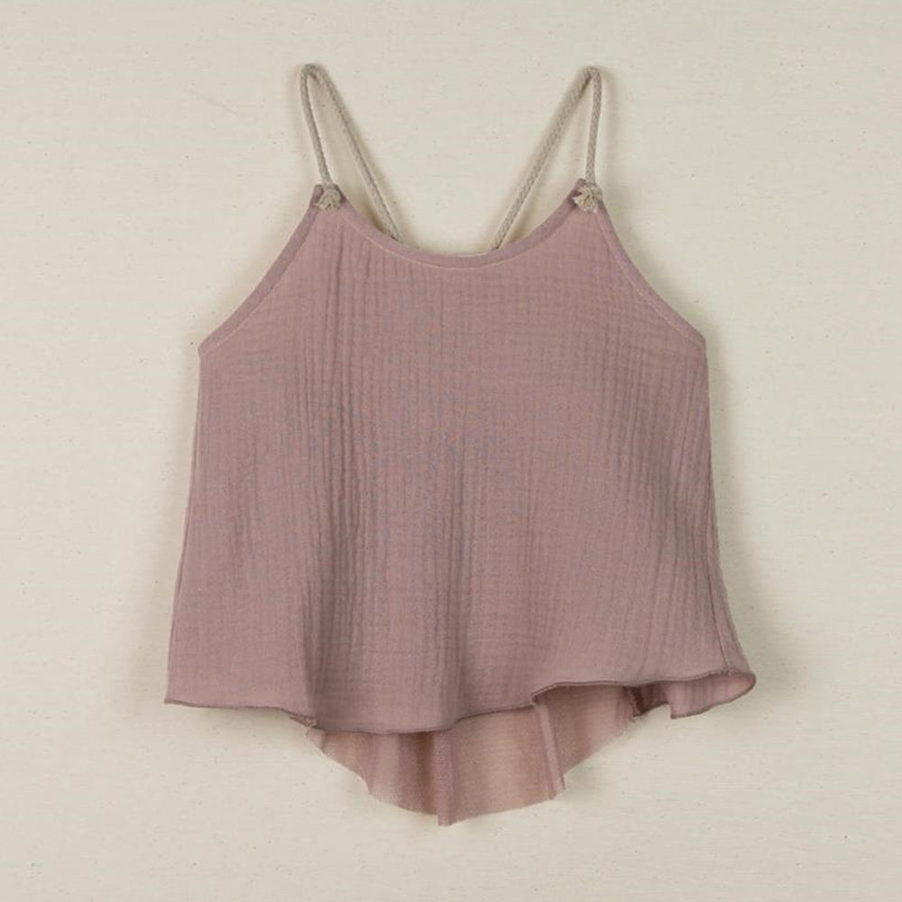 Blouse With Straps - Pink