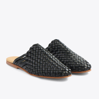 Go-To Woven Slip On - Black