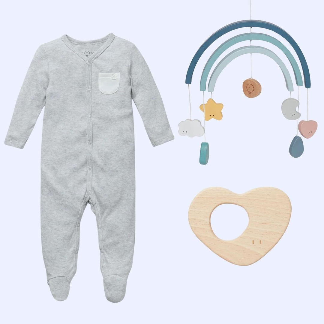 Baby Boy Bundle / Heart Teether