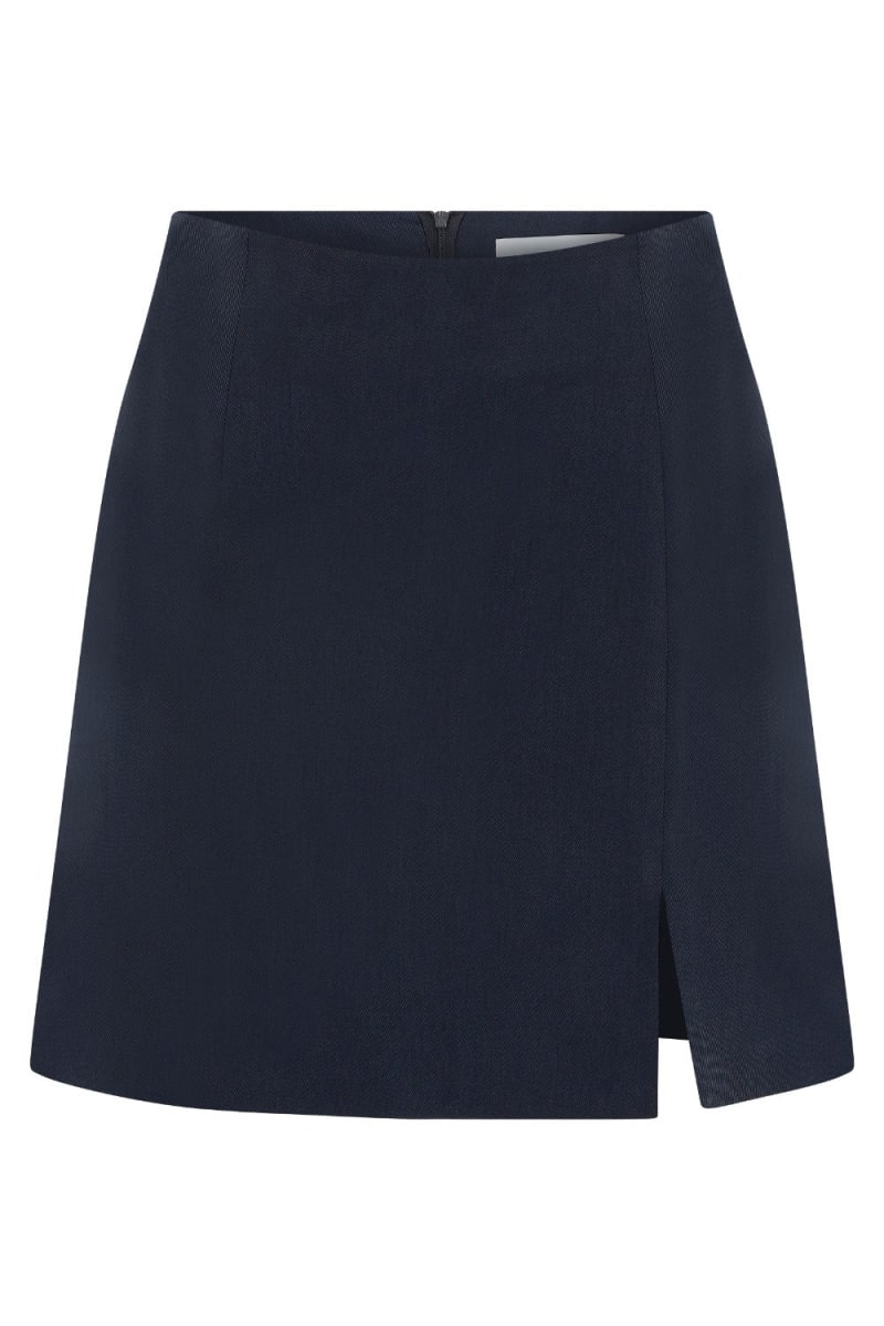 Vance Mini Skirt - Navy Blue