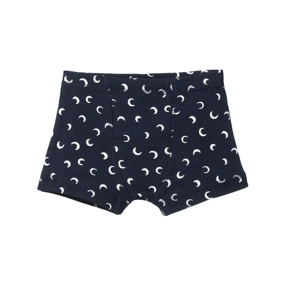 Boxer Shorts - Mini Crescent Moon Navy Print