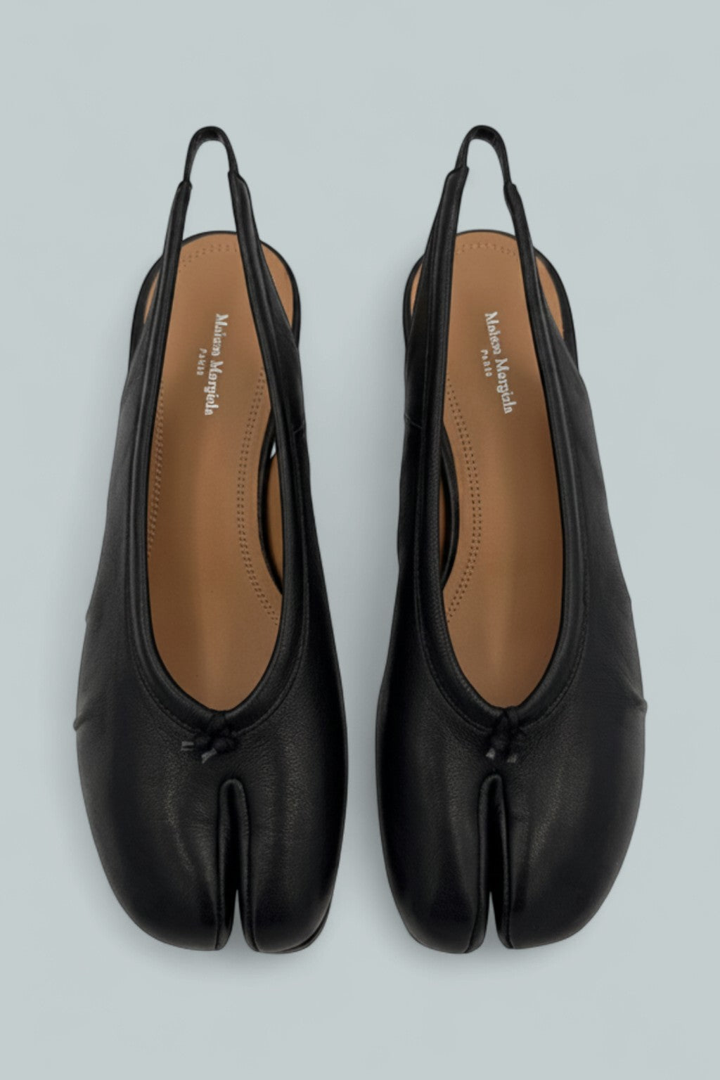 Tabi New Ballerina Slingbacks - Black