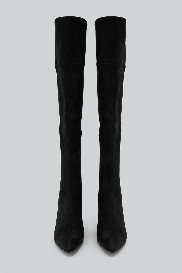 Parisah 2 Boots - Black Suede