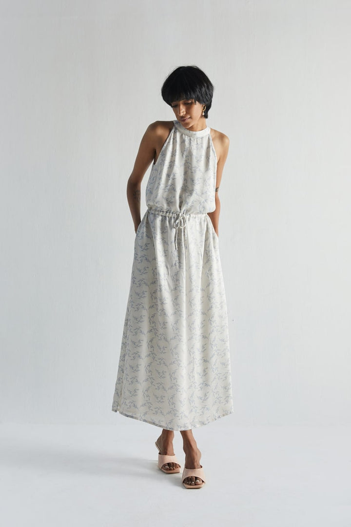 Sundazed And Sultry Dress - Blue Orchard