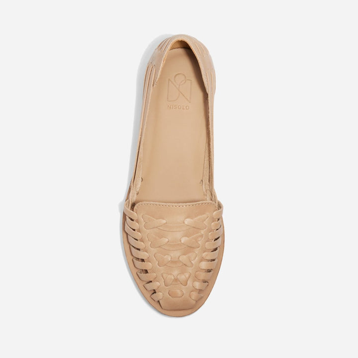 Women's Huarache Lug Sandal - Almond