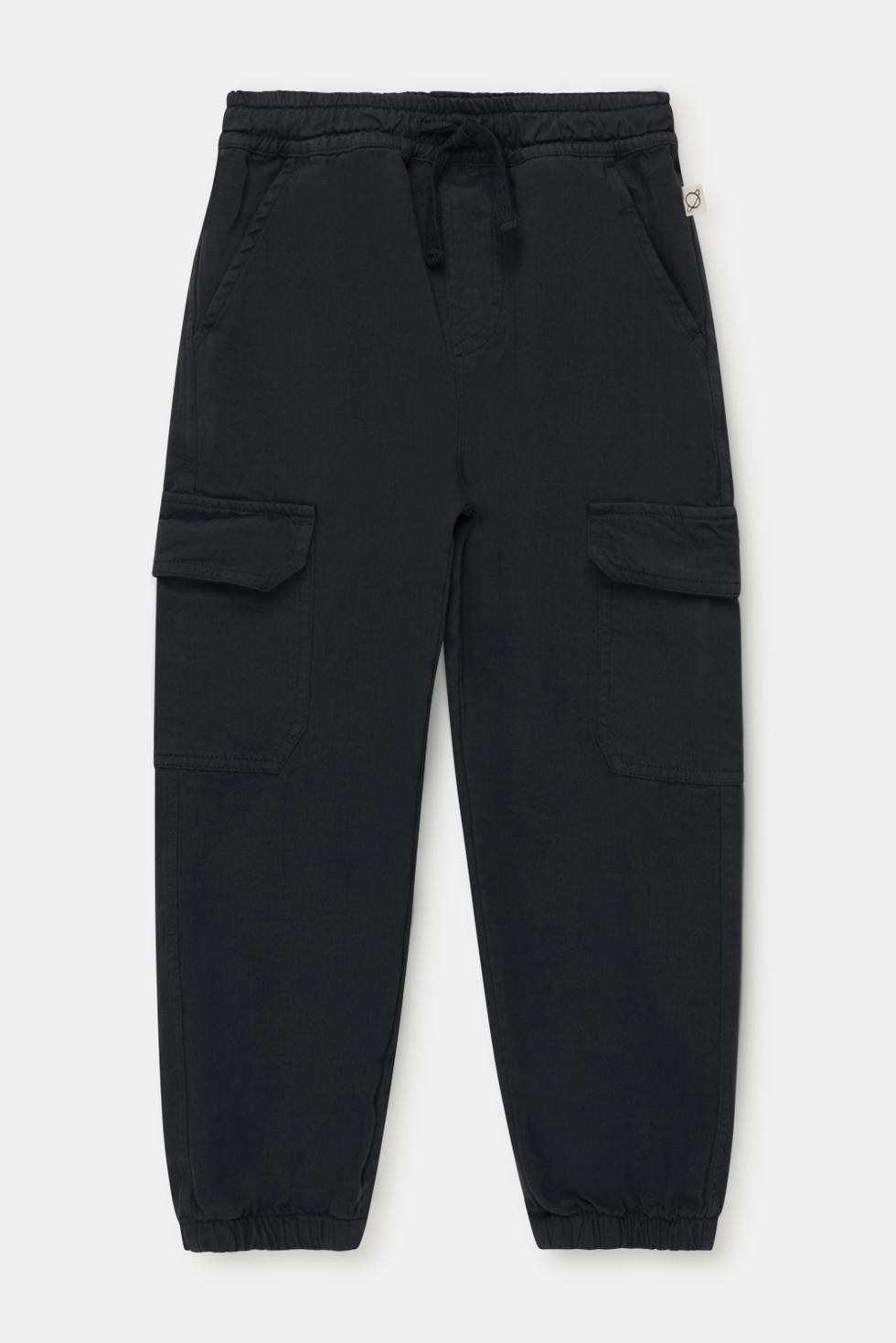 Organic twill pants - Dark grey