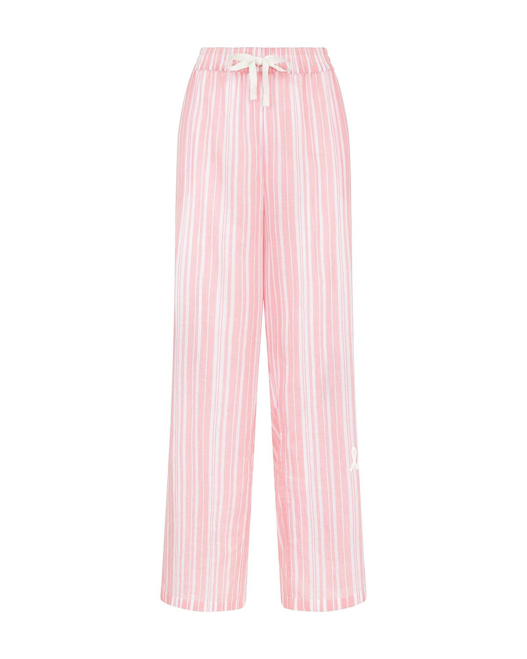 The Classic Trouser - Fondant Pink Stripe