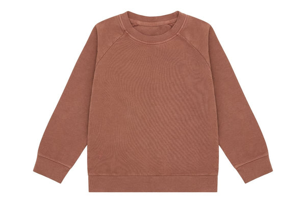 Organic Cotton Pullover - Clay Pink - Beetroot Plant Dye