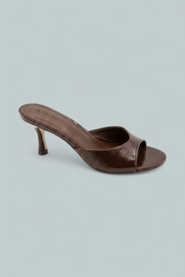 Women's Shrn Sandals - Brown Patent
