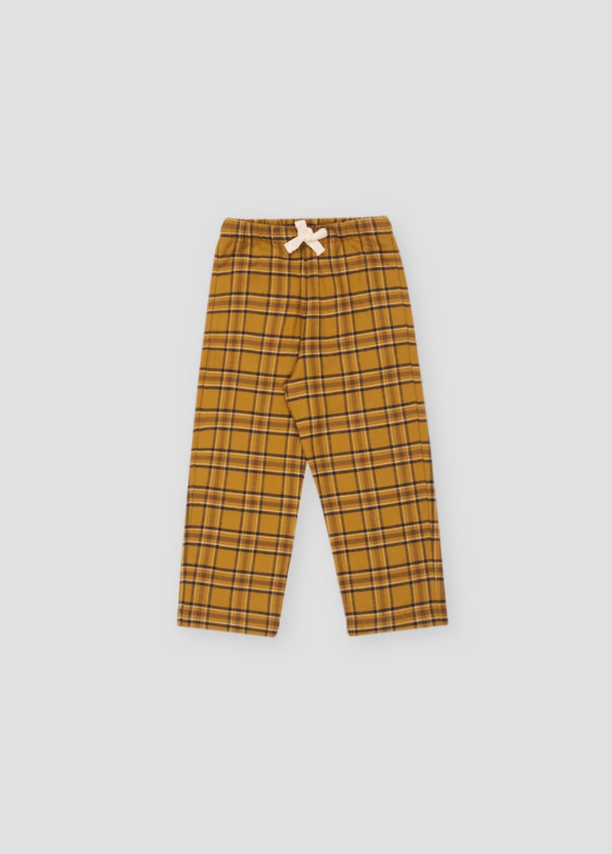 Ethan Pant - Olive Check