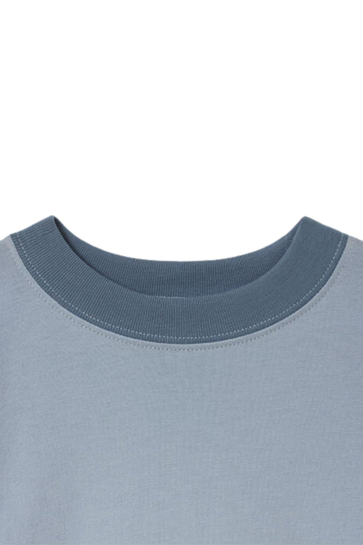 Beckham Tee in Blue on Blue