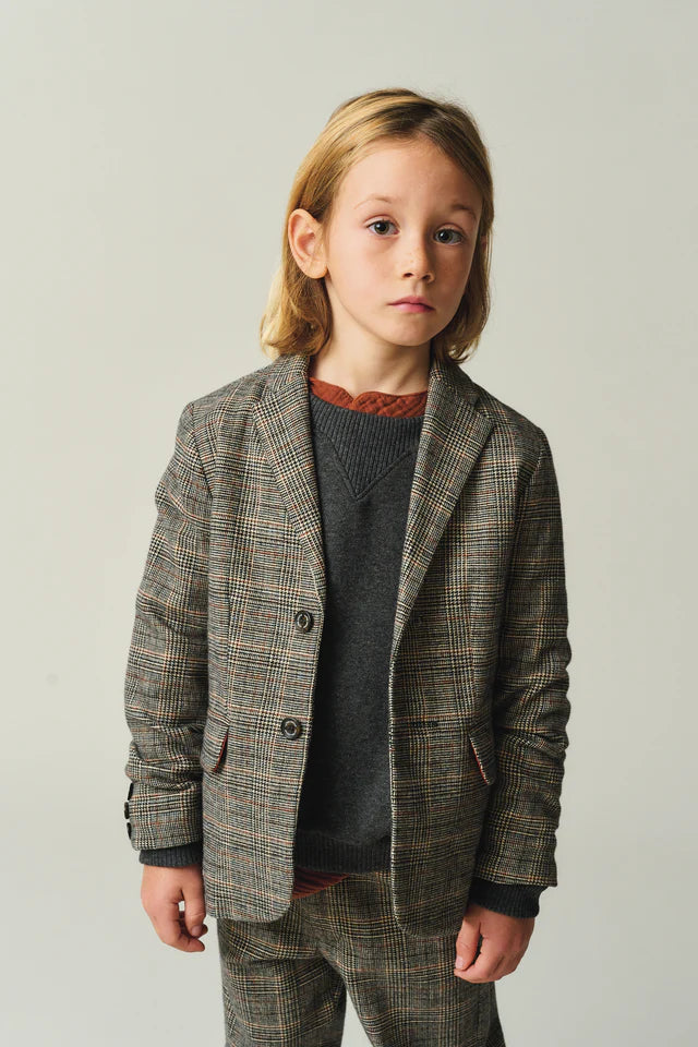 Glen Plaid Blazer - Unique
