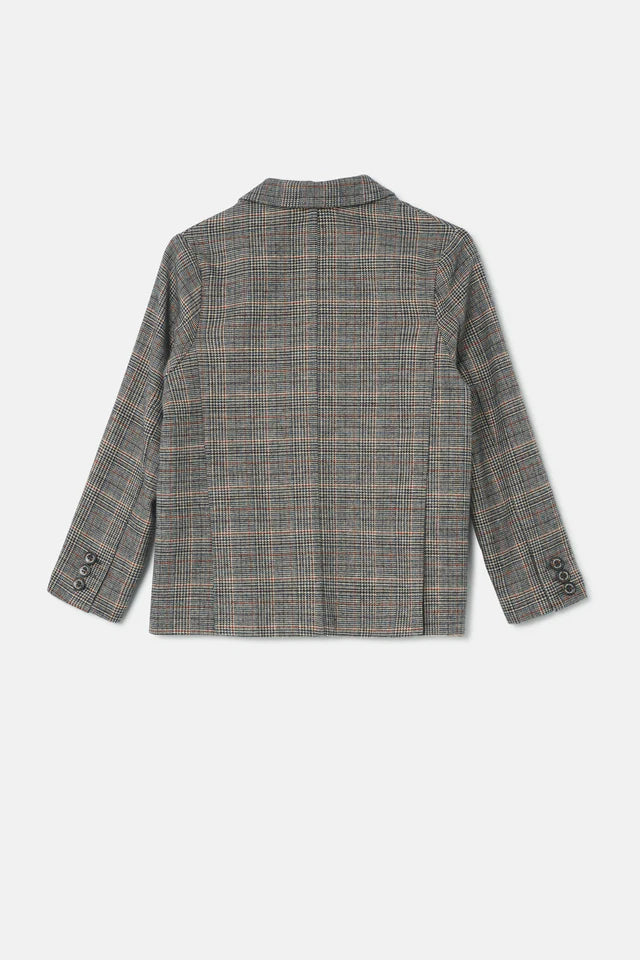 Glen Plaid Blazer - Unique
