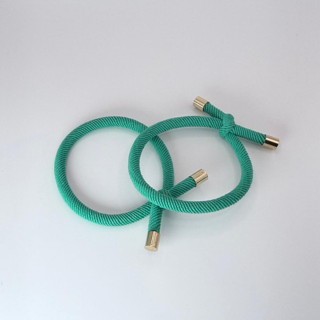 Gold-touch Rope Hair Ties