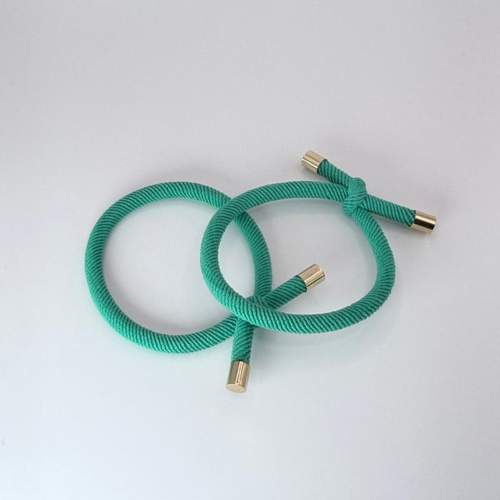 Gold-touch Rope Hair Ties