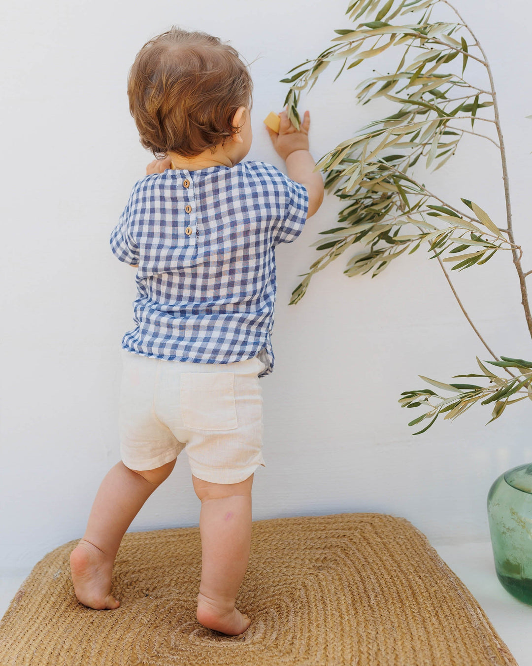 BB Linen Shorts - Sand