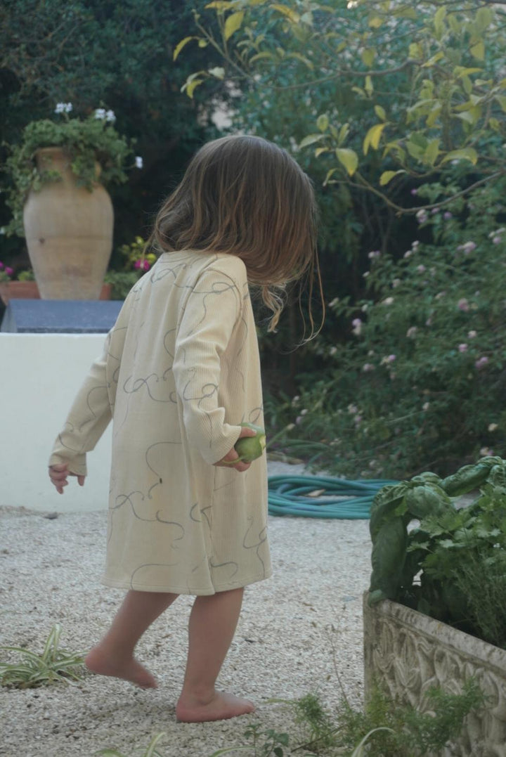 Organic Pima Cotton Kids Dress - Breeze