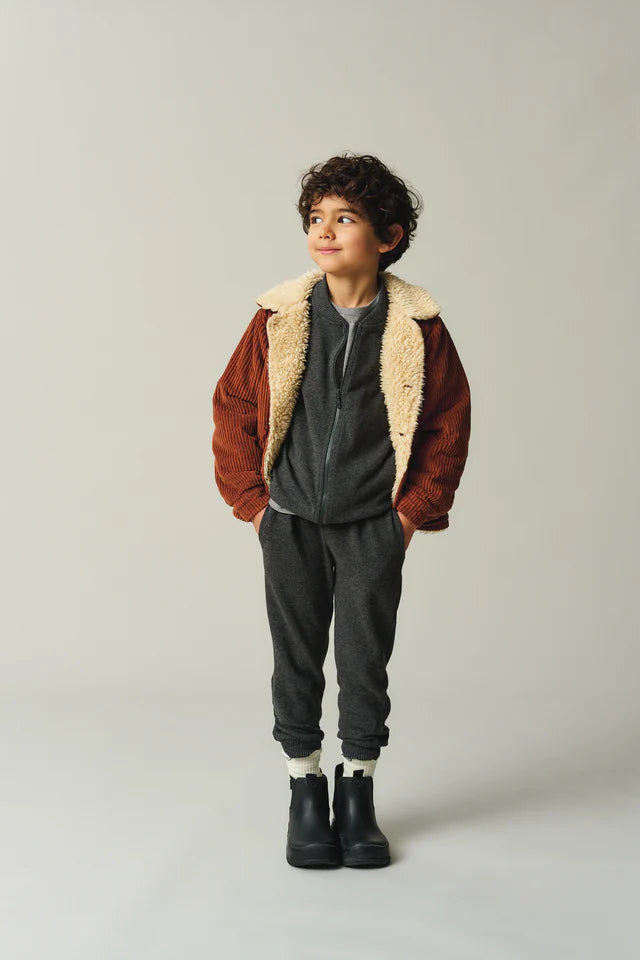 Soft Knit Pants - Dark Grey