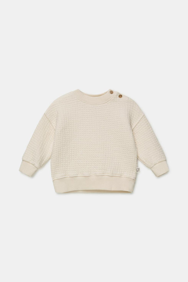 Padding baby sweatshirt - Ivory
