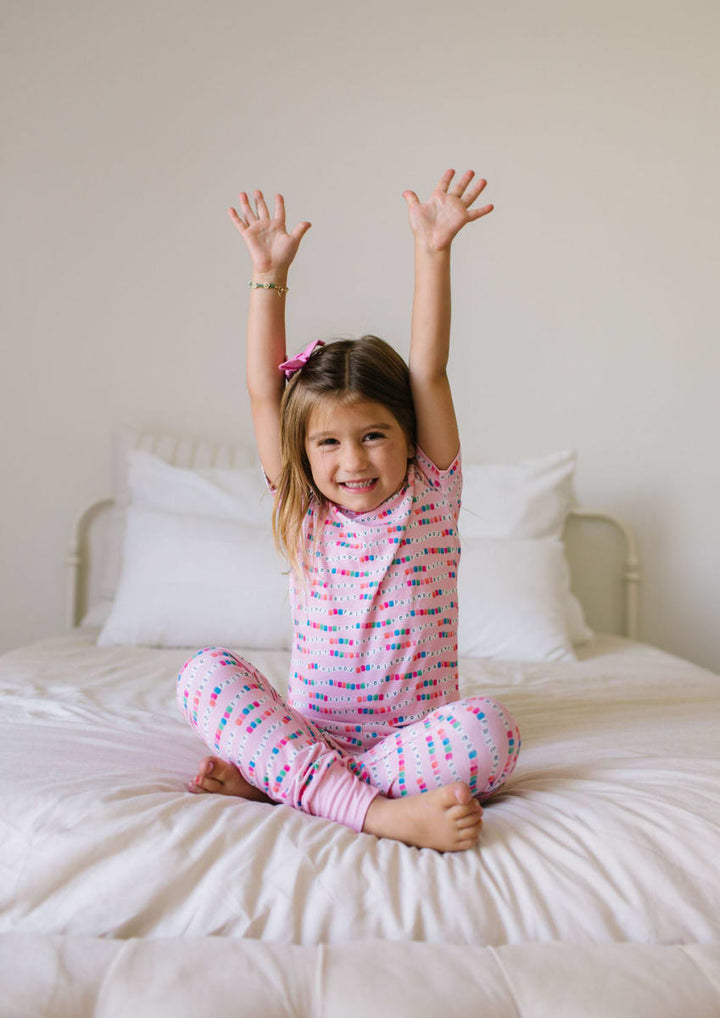 2 Piece Short Sleeve Bamboo Pajama - Besties