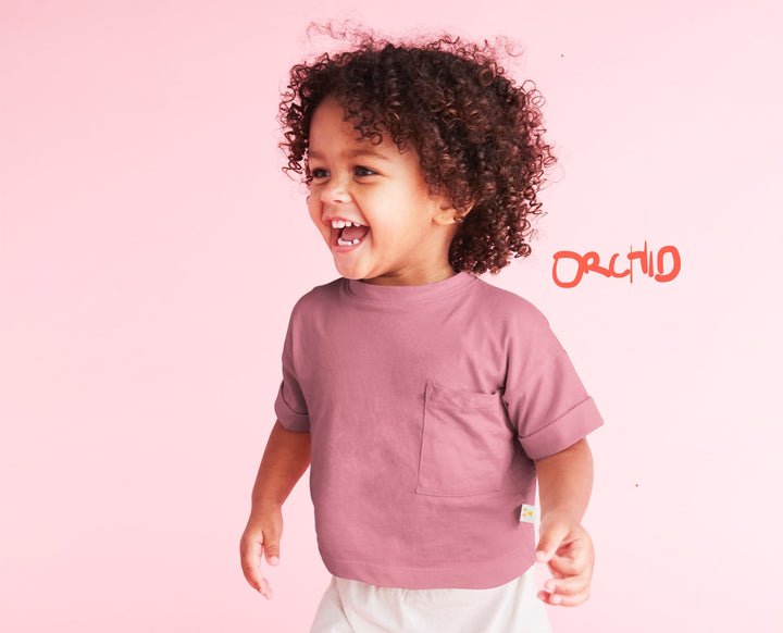 Organic Cotton Tee - Orchid