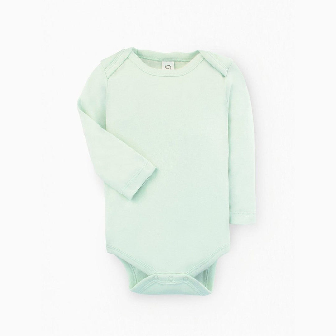 Classic Bodysuit - Long Sleeve - Caribbean Bodysuits + Onesies Colored Organics 