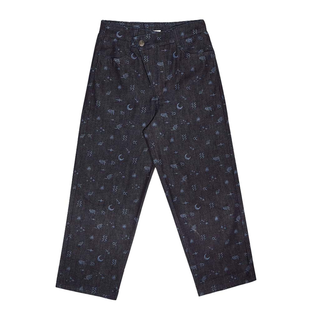 Cosmos Woman Pant - Cosmos Print Pants The New Society 